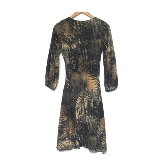 Damzels in this dress Safari Brown Wrap Dress S - Picture 9 of 10